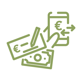 Picto paiement Chèque ou espèces